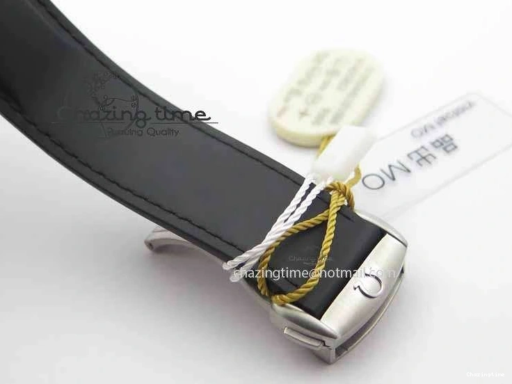 0319 Unisex Planet Ocean Master Chrono 45mm SS OM 1:1 Best Edition Black Dial On Black Rubber Strap A 8171